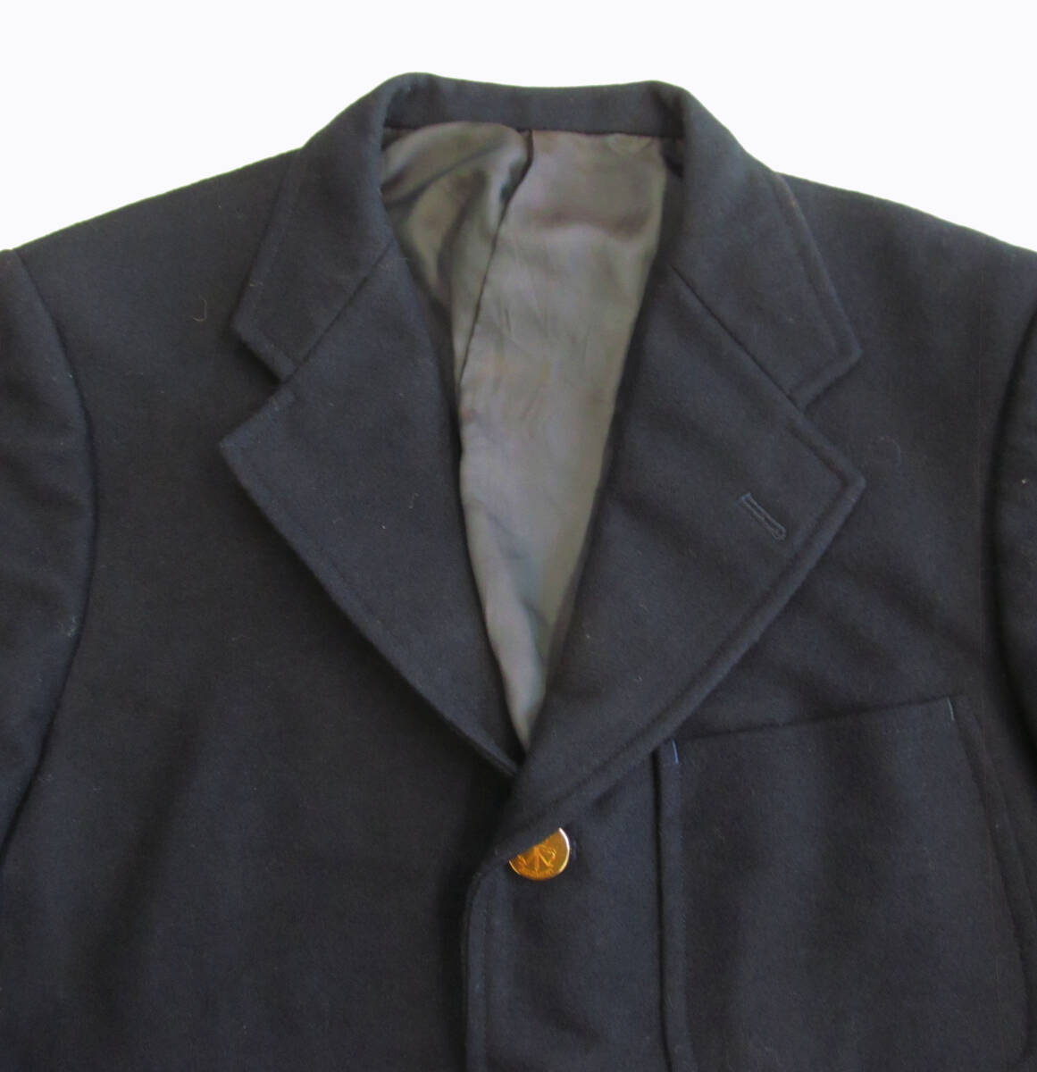Kent by VAN JAC ヴァン ケント 金ボタン 紺 ブレザー テーラードジャケット 170-87-76 F55_画像3