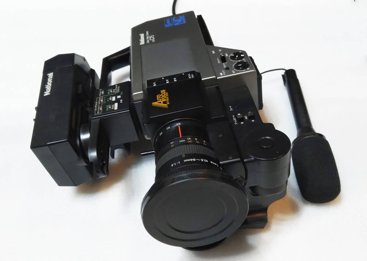 National ナショナル　カラービデオカメラ　VZ-C75 ケース付　動(dòng)作未確認(rèn)