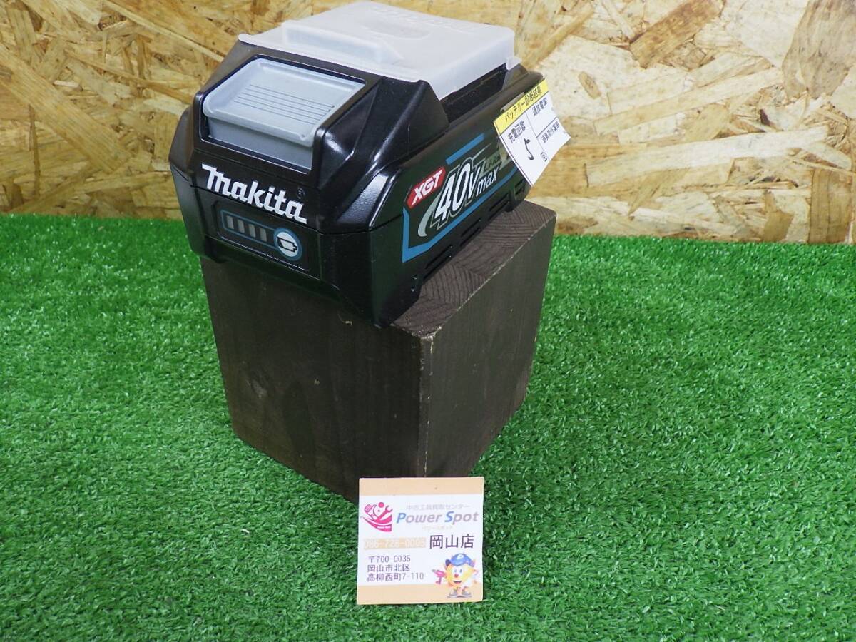 予備に！ 充電回数5回！ ☆マキタ バッテリー BL4040 中古品