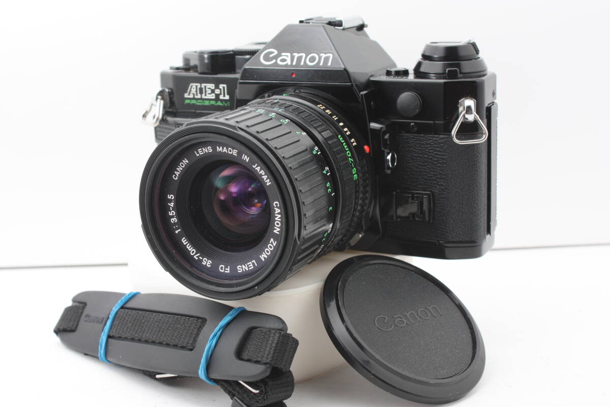 Canon AE-1 Program+NEW FD ZOOM35-70mm/3.5-4.5【完動品】