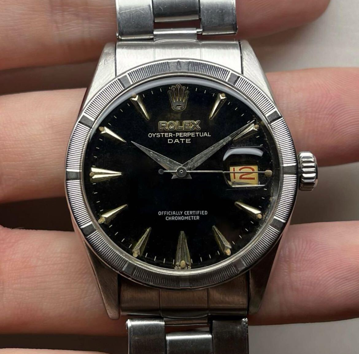 1958年製 Rolex oyster perpetual date 6535 ロレックス