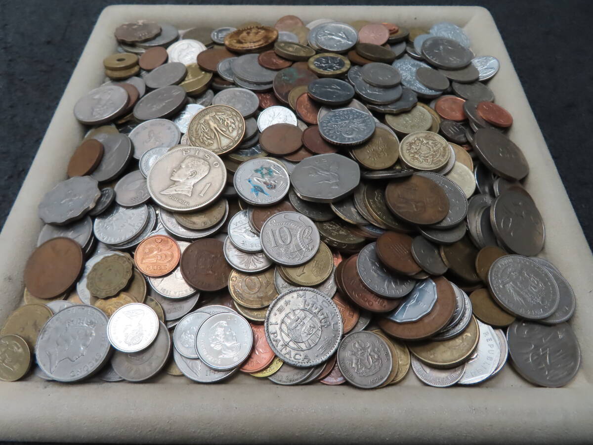 【約2.5kg】外国コイン 外貨 大量 まとめ売り Yahoo!オークション - ・76571 外国銭 大量まとめ 約2.5kg 外国