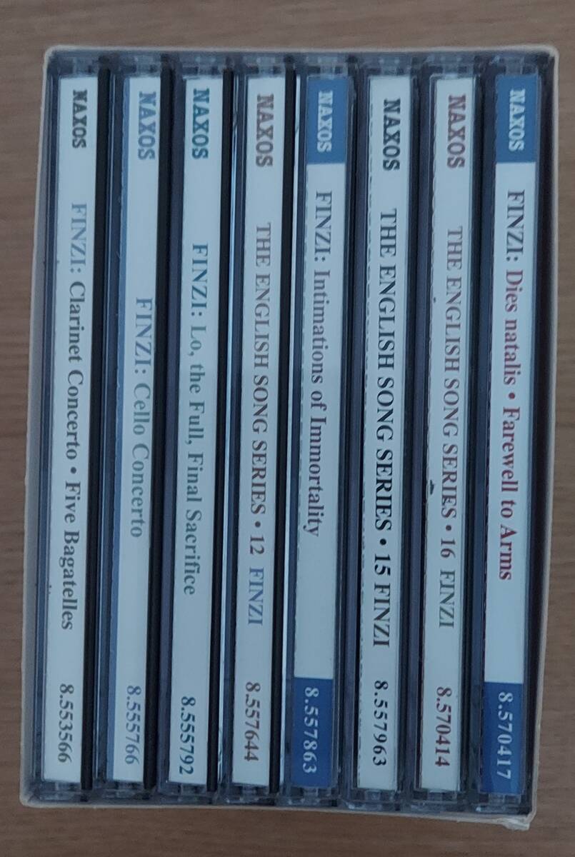 ジェラルド・フィンジ :アンソロジー A Finzi Anthology Box set 8CD _画像3