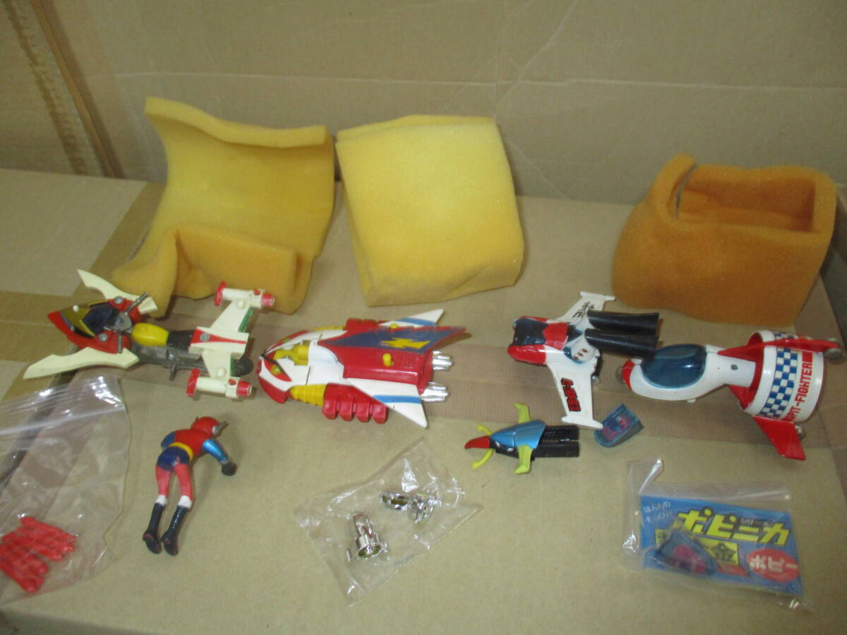 ポピー　超合金　ポピニカ　ゴッドバード　スパーカー　スピットファイター　重戦ブルーガー　ライディーン_画像6