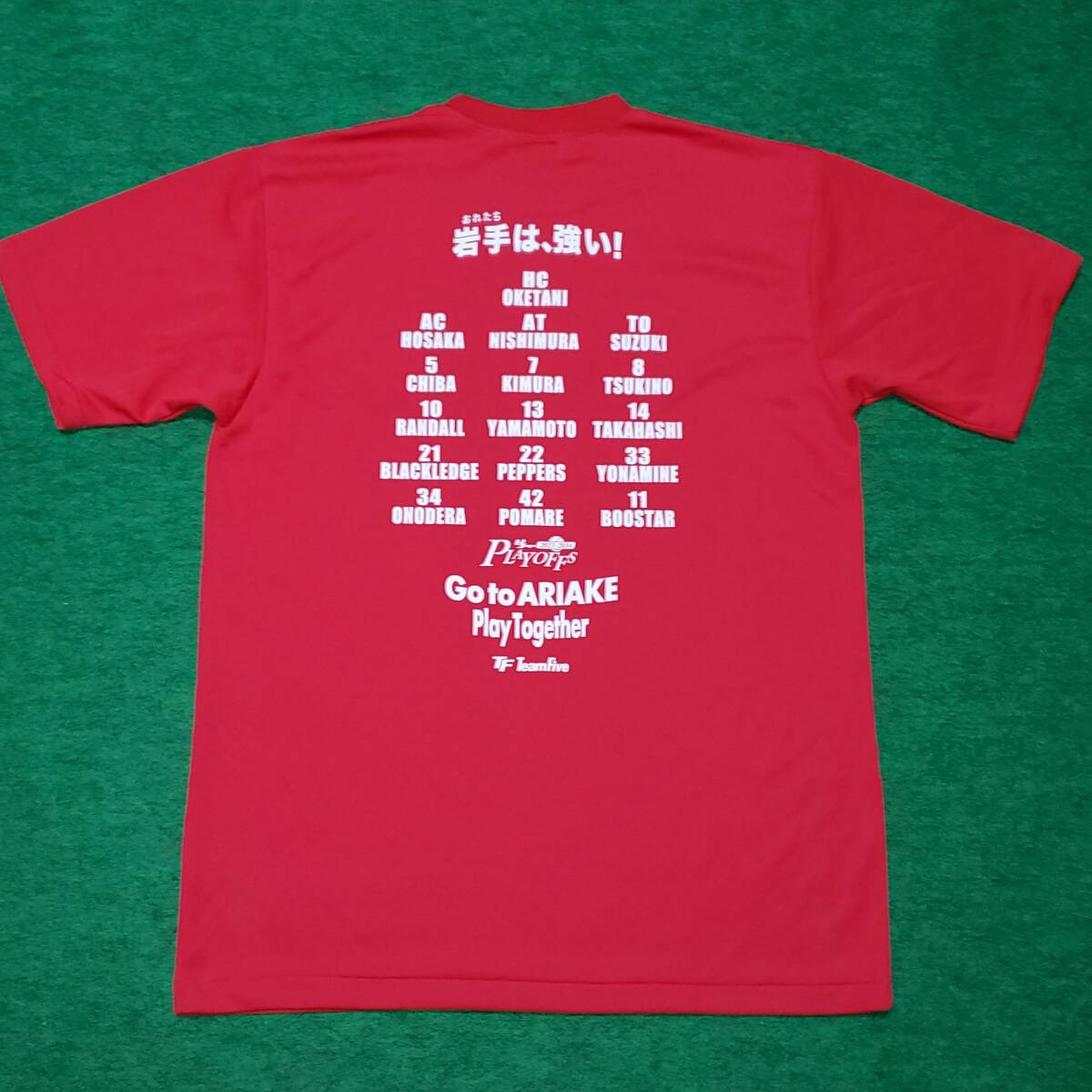 岩手 ビッグブルズ 13-14 bjリーグ プレイオフ Tシャツ / LL_画像2