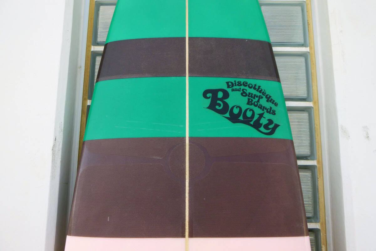 ミッドレングス★7ft2 FCSトライフィン★ワックス不要クリアデッキ_画像4