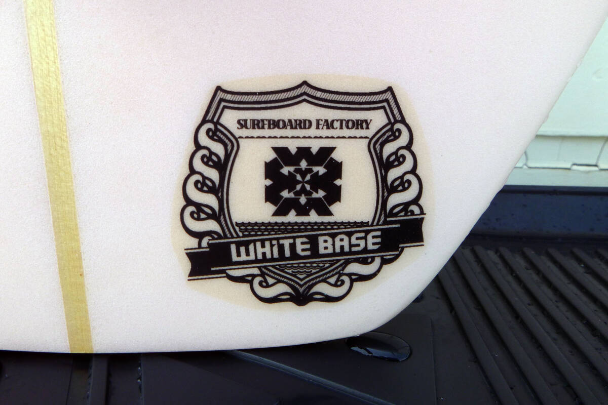 ミッドレングス★7ft2 FCSトライフィン★ワックス不要クリアデッキ_画像8