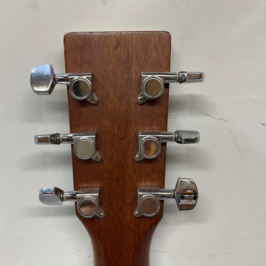 u58071 中古 S.YAIRI OOOサイズ フォークギター ラベルなし ブリッジ浮き_画像4