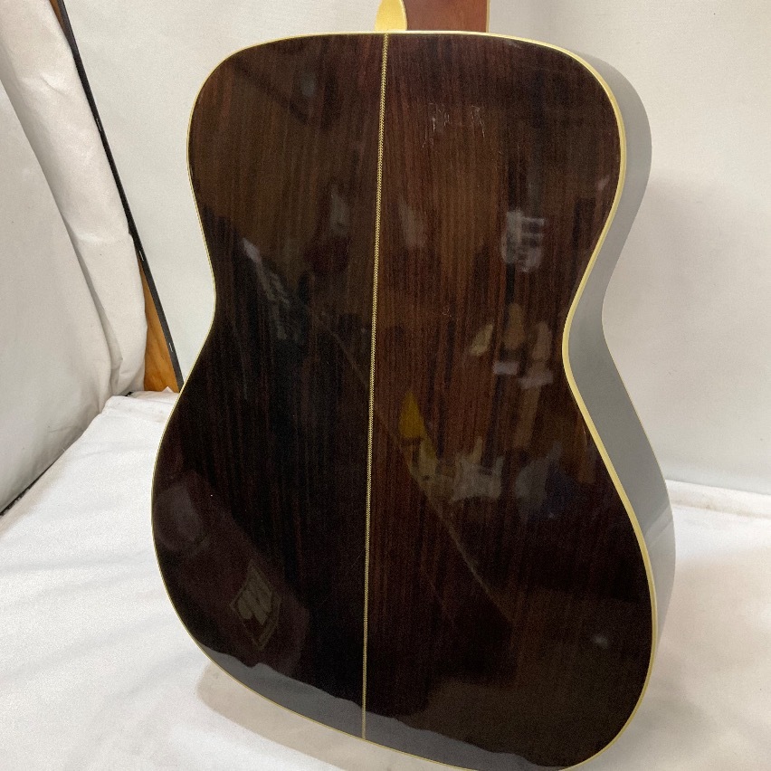 u58071 中古 S.YAIRI OOOサイズ フォークギター ラベルなし ブリッジ浮き_画像6