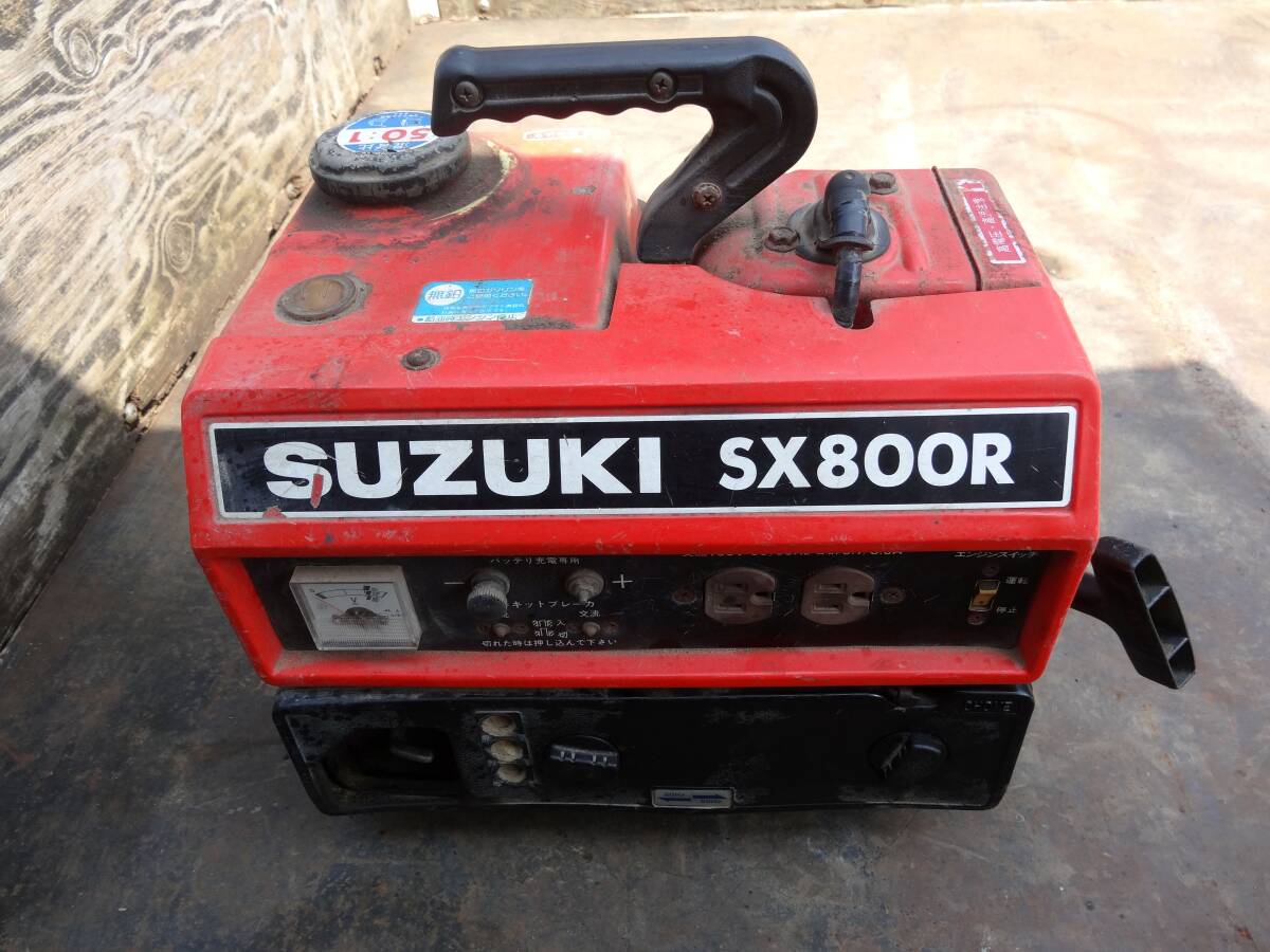 新品未使用　発電機 スズキ発電機 SX800R