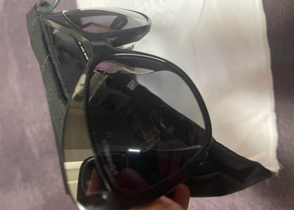CHANEL キャットアイサングラス ブラック_画像3