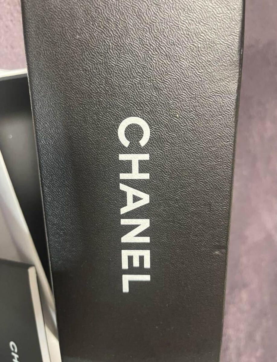 CHANEL キャットアイサングラス ブラック_画像8