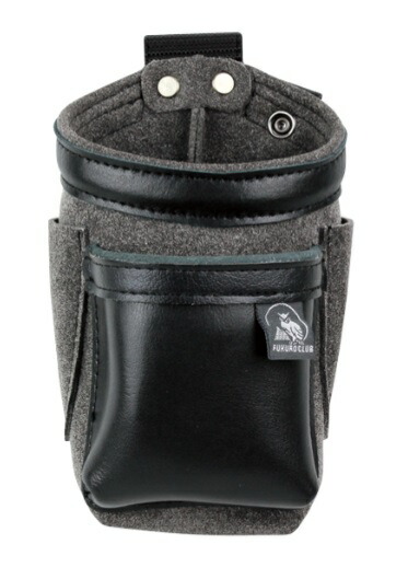 ふくろ倶楽部 伝説 チョイマル(中) 「黒」 HB-102K 腰袋 009615 。_画像1