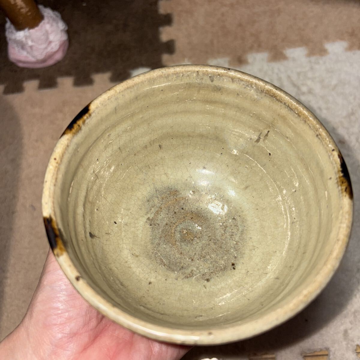 No.26 утро . Karatsu чашка старый Karatsu