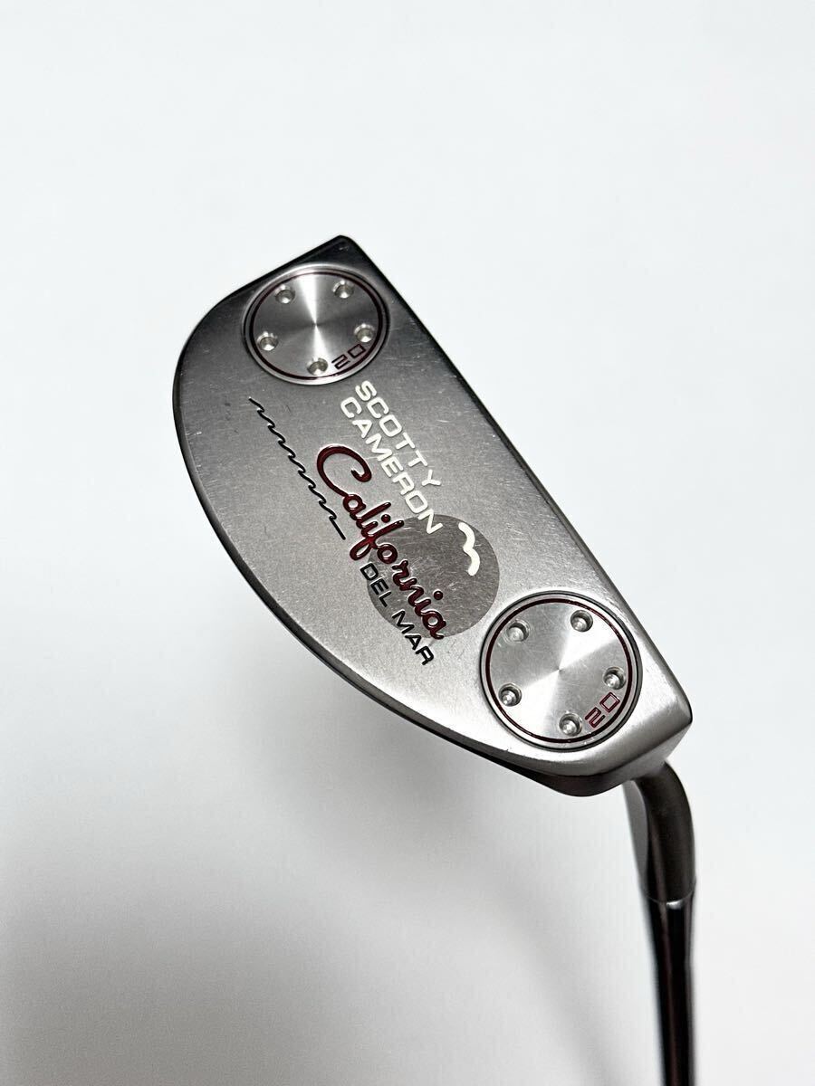 [美品]SCOTTY CAMERON カリフォルニア　パター　33インチ SCOTTY CAMERON スコッティキャメロン California DEL MAR 33