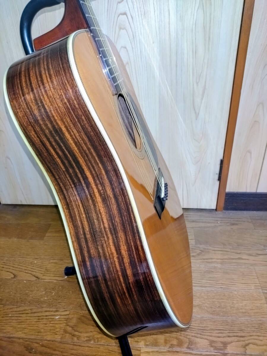 S YAIRI 昭和YD-402 1979頃6万円 ジャンク 美品 S.yairi YD-402 1980年製 トップ単板 ジャパンビンテージ S