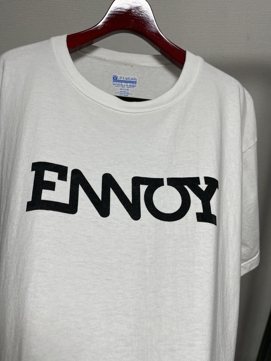 ENNOY ELECTRIC LOGO EMB T-SHIRT エンノイ　初期M_画像6