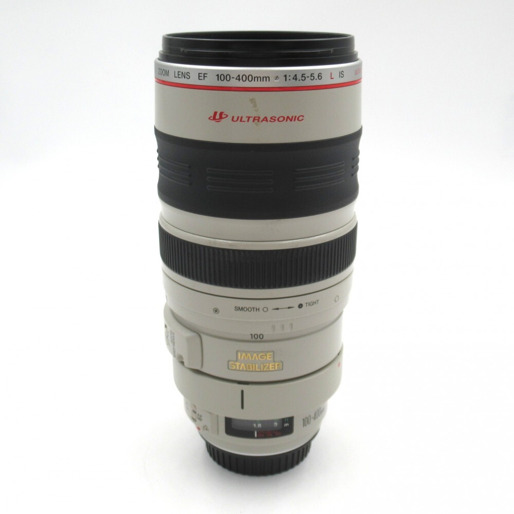 1円〜 Canon キヤノン EF 100-400mm 1:4.5-5.6 L IS ULTRASONIC ズームレンズ ケース付 動作未確認 4069625