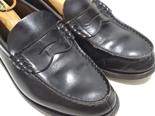 REGAL LEATHER LOAFER size 26cm / リーガル レザーローファー ビジネスシューズ 革靴 メンズ_画像6
