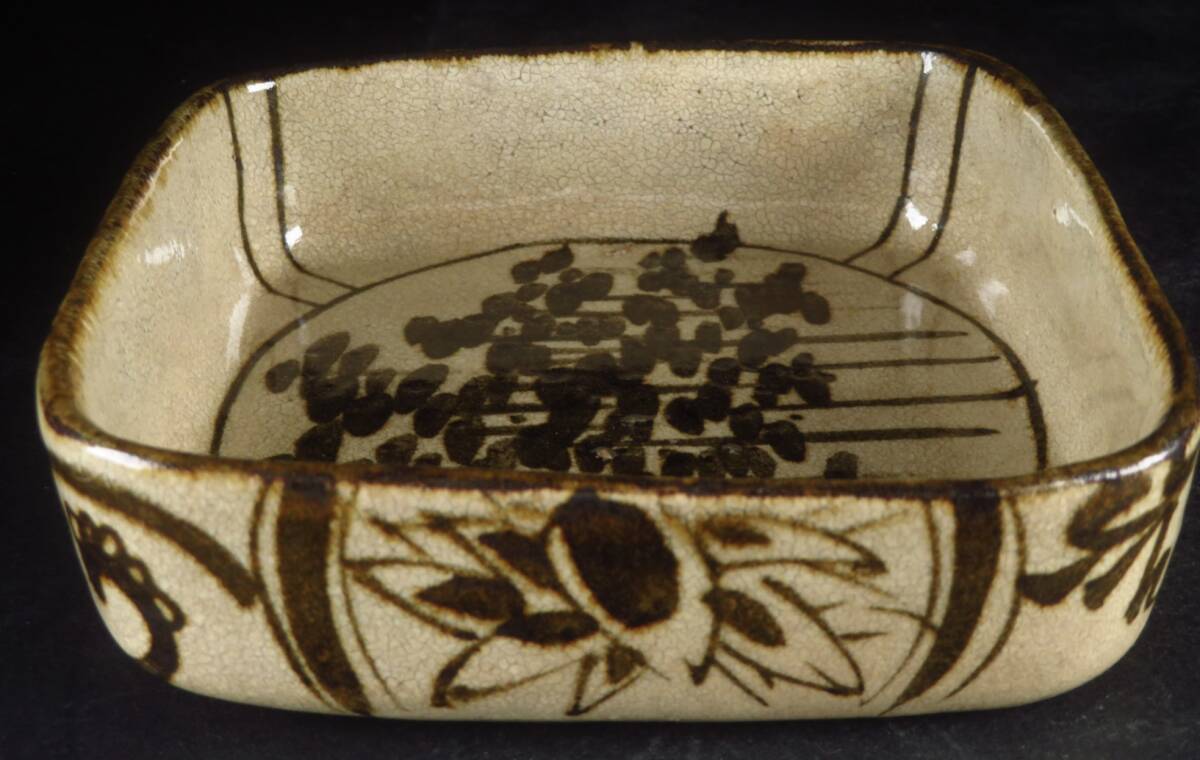 【時代古作品】明治時代　大樋焼　見込みに【寿】字　小皿　菓子皿　5客　茶道具 時代古作品】明治時代 大樋焼 見込みに【寿】字 小皿 菓子皿 5客