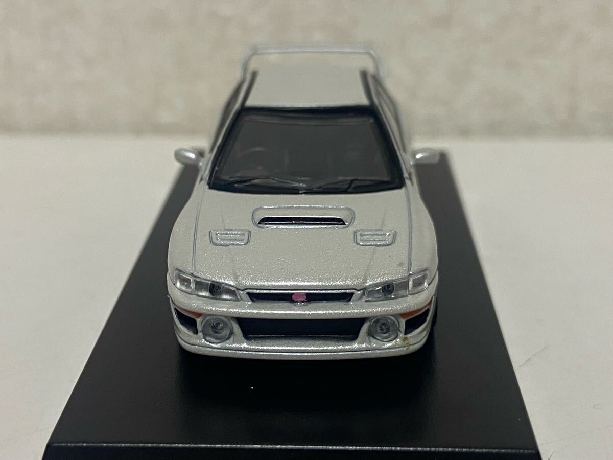 京商 1/64 スバル インプレッサ 22B STIバージョン GC8改 WRX ホワイト KYOSHO SUBARU Impreza _画像3