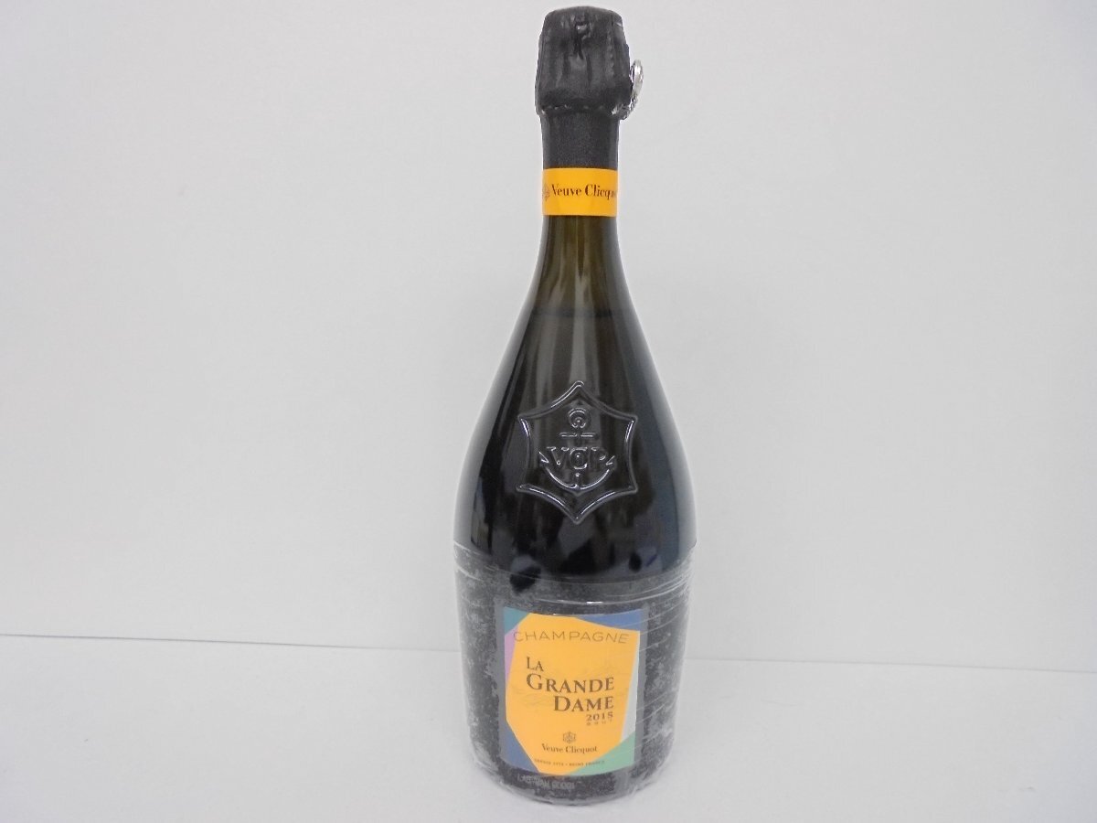 【86】【併売】Veuve Clicquot ヴーヴクリコ ラ?グランダム 2015 12.5% 750ml 箱付き 箱水色 未開栓