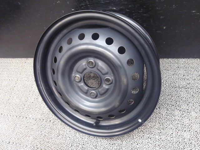 タント LA600S 純正 １４インチ スチール クロ 14×4.5J 4穴 1本 100 42611-B2021 (2番)_画像4