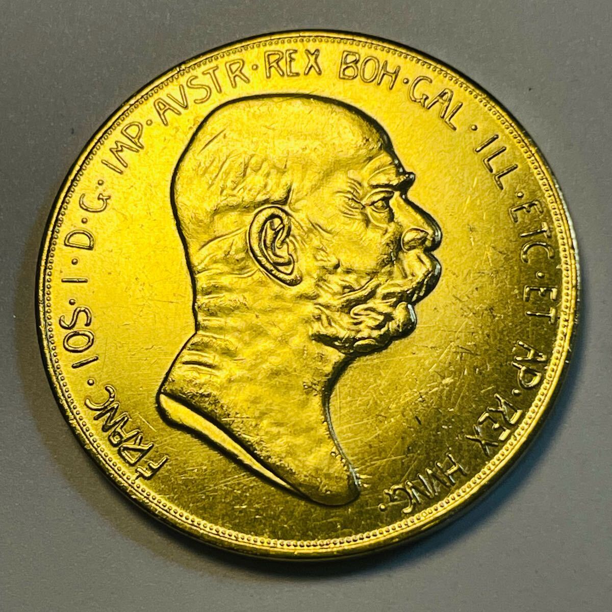 Öオーストリア帝国*フランツヨーゼフ1世在位60年記念銀貨TOP(実物) オーストリア帝国 硬貨 古銭 フランツ・ヨーゼフ 1 世 1908年