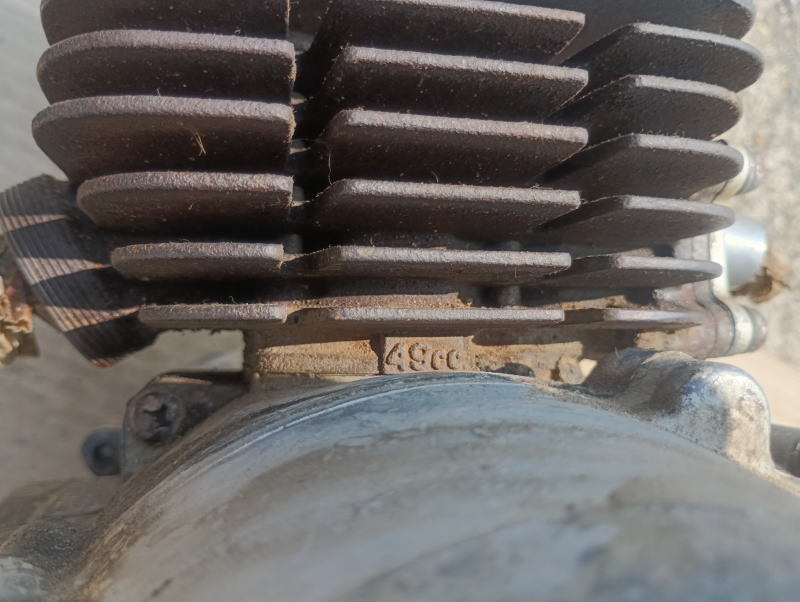 ミニトレ GT50　 FT1? 3M7? 49cc エンジン クランキングOK オイルポンプ ポイント ジェネレーター !!