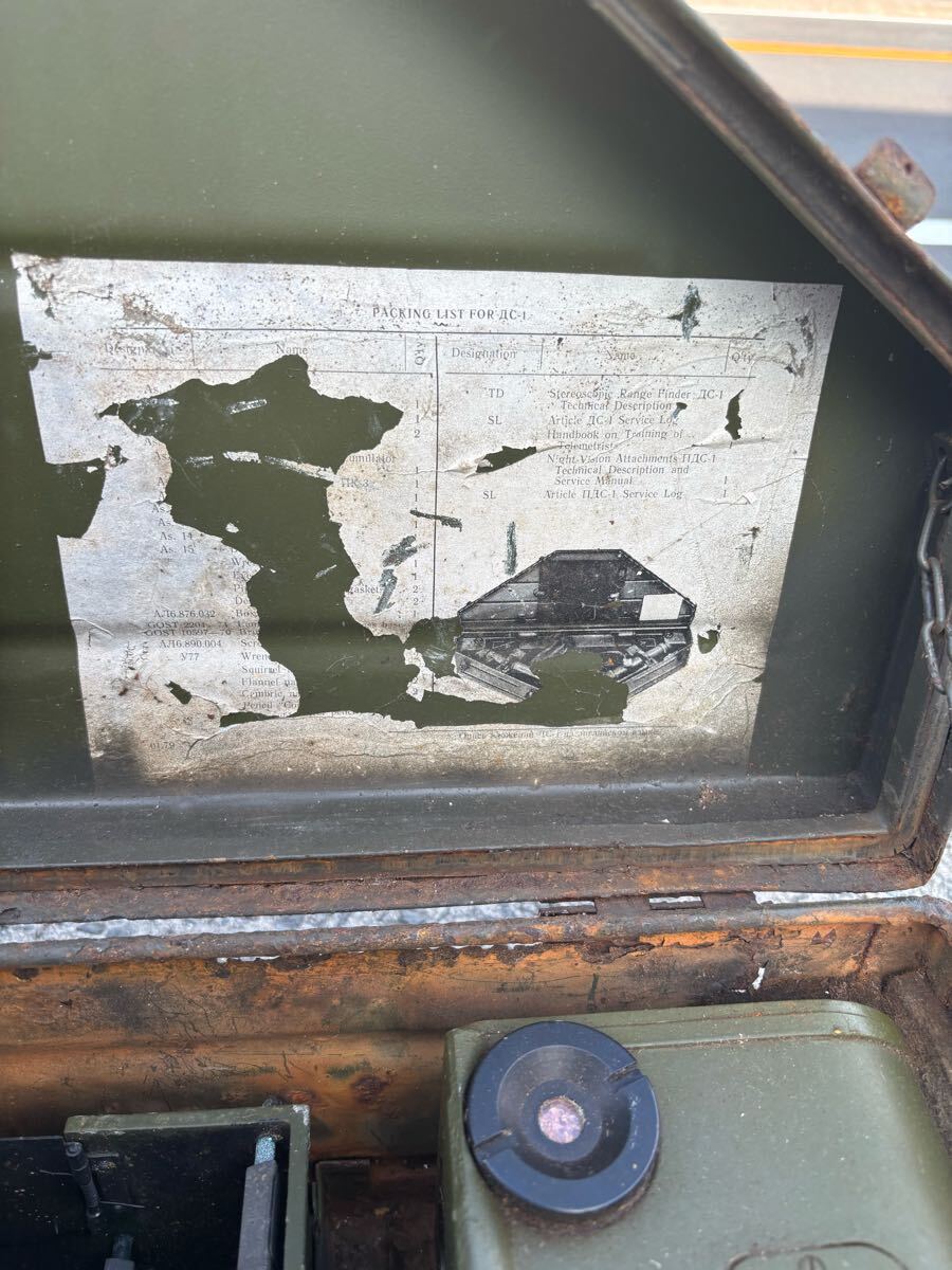 Ds-1 砲台 立体距離計 ミリタリー　_画像3