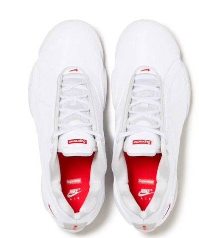 送料無料【白・25㎝】Supreme Nike Courtposite 国内正規 新品未使用 23aw シュプリーム コートポジット スニーカー ナイキ コラボ White_画像3