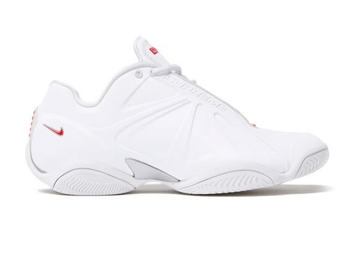 送料無料【白・25㎝】Supreme Nike Courtposite 国内正規 新品未使用 23aw シュプリーム コートポジット スニーカー ナイキ コラボ White_画像2