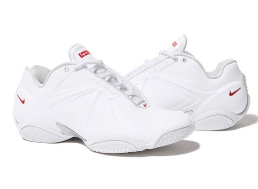 送料無料【白・25㎝】Supreme Nike Courtposite 国内正規 新品未使用 23aw シュプリーム コートポジット スニーカー ナイキ コラボ White_画像1