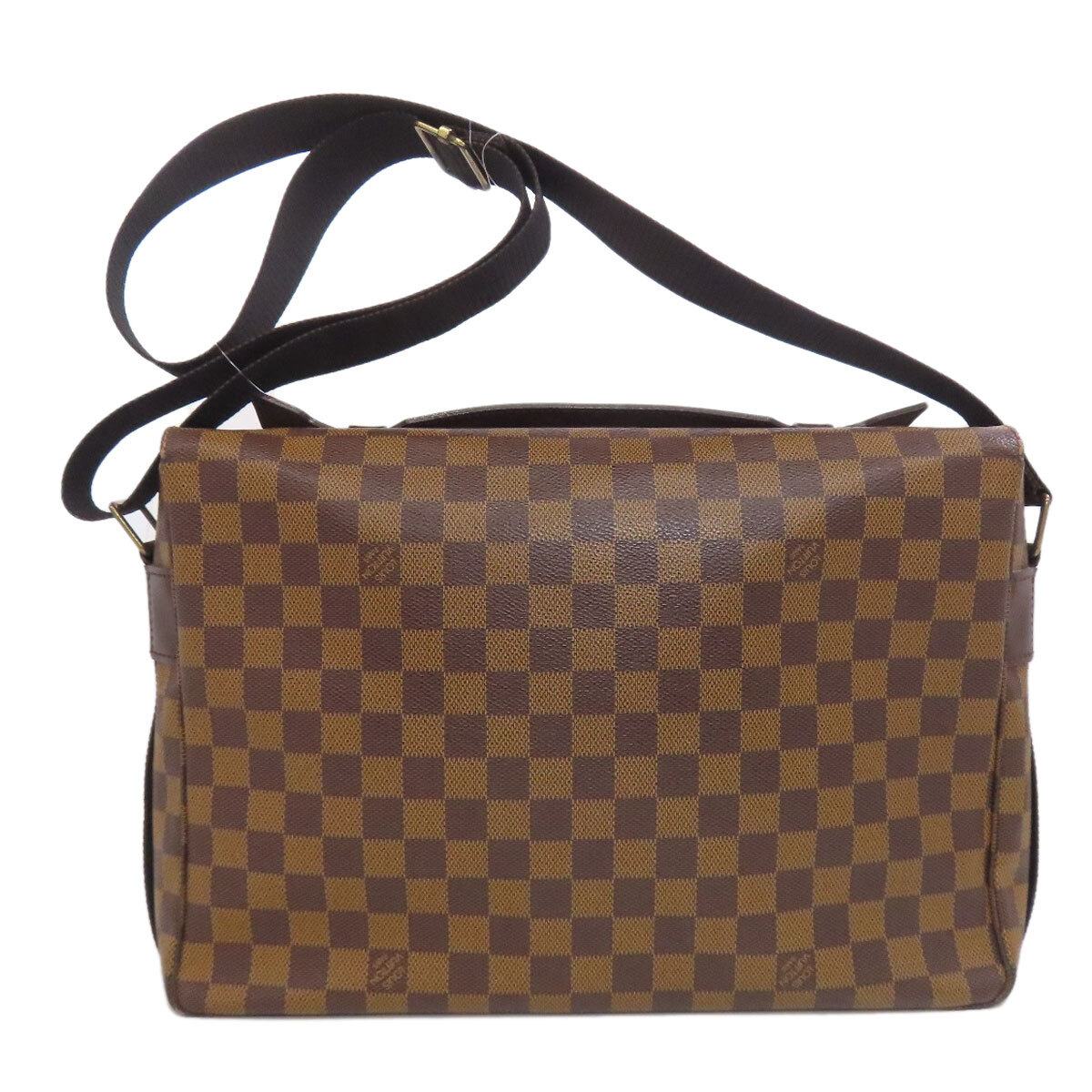 LOUIS VUITTON ルイヴィトン N42270 ブロードウェイ ショルダーバッグ ダミエキャンバス レディース 中古_画像2