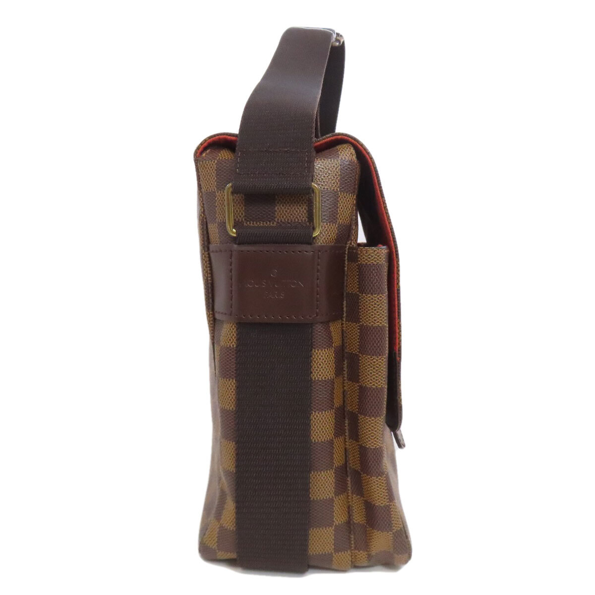 LOUIS VUITTON ルイヴィトン N42270 ブロードウェイ ショルダーバッグ ダミエキャンバス レディース 中古_画像3