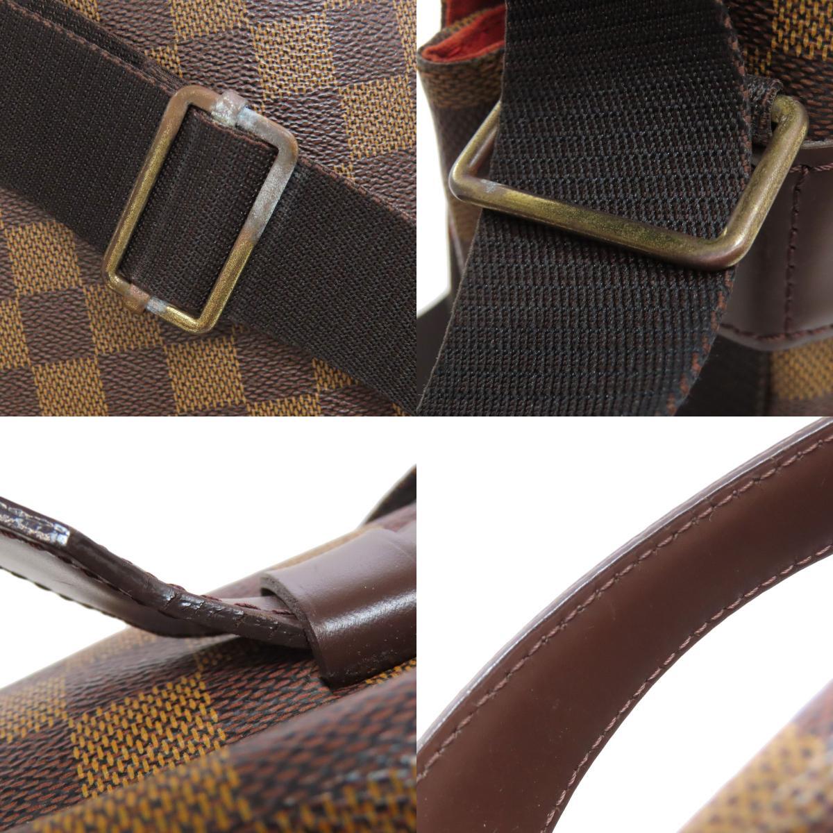 LOUIS VUITTON ルイヴィトン N42270 ブロードウェイ ショルダーバッグ ダミエキャンバス レディース 中古_画像9