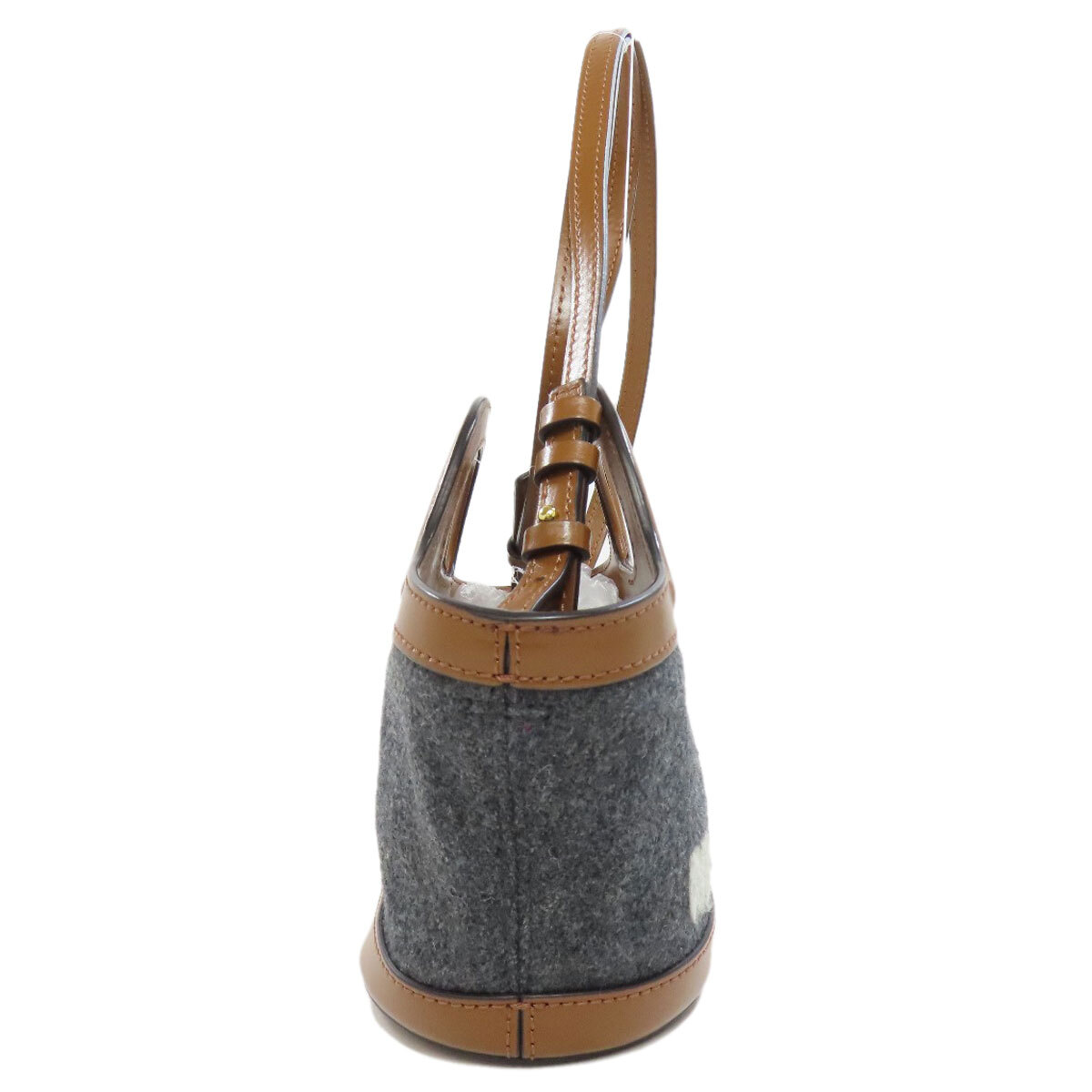 MARNI マルニ バスケットバッグ 2WAY ショルダーバッグ レザー レディース 中古