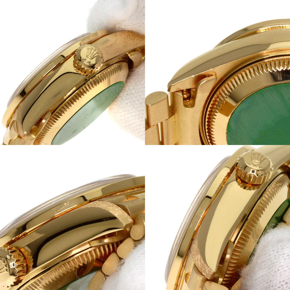 ROLEX ロレックス 69138G デイトジャスト 10P ダイヤモンド 腕時計 K18イエローゴールド K18YG ダイヤモンド レディース 中古_画像8