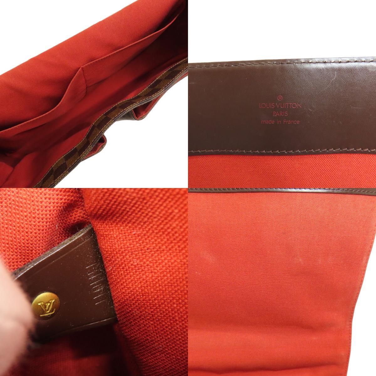 LOUIS VUITTON ルイヴィトン N42270 ブロードウェイ ショルダーバッグ ダミエキャンバス レディース 中古_画像5