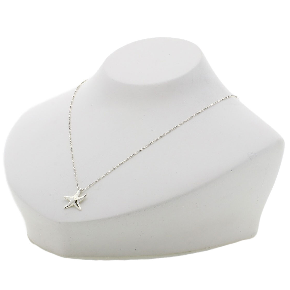 TIFFANY&Co. ティファニー スターフィッシュ ネックレス シルバー レディース 中古_画像4