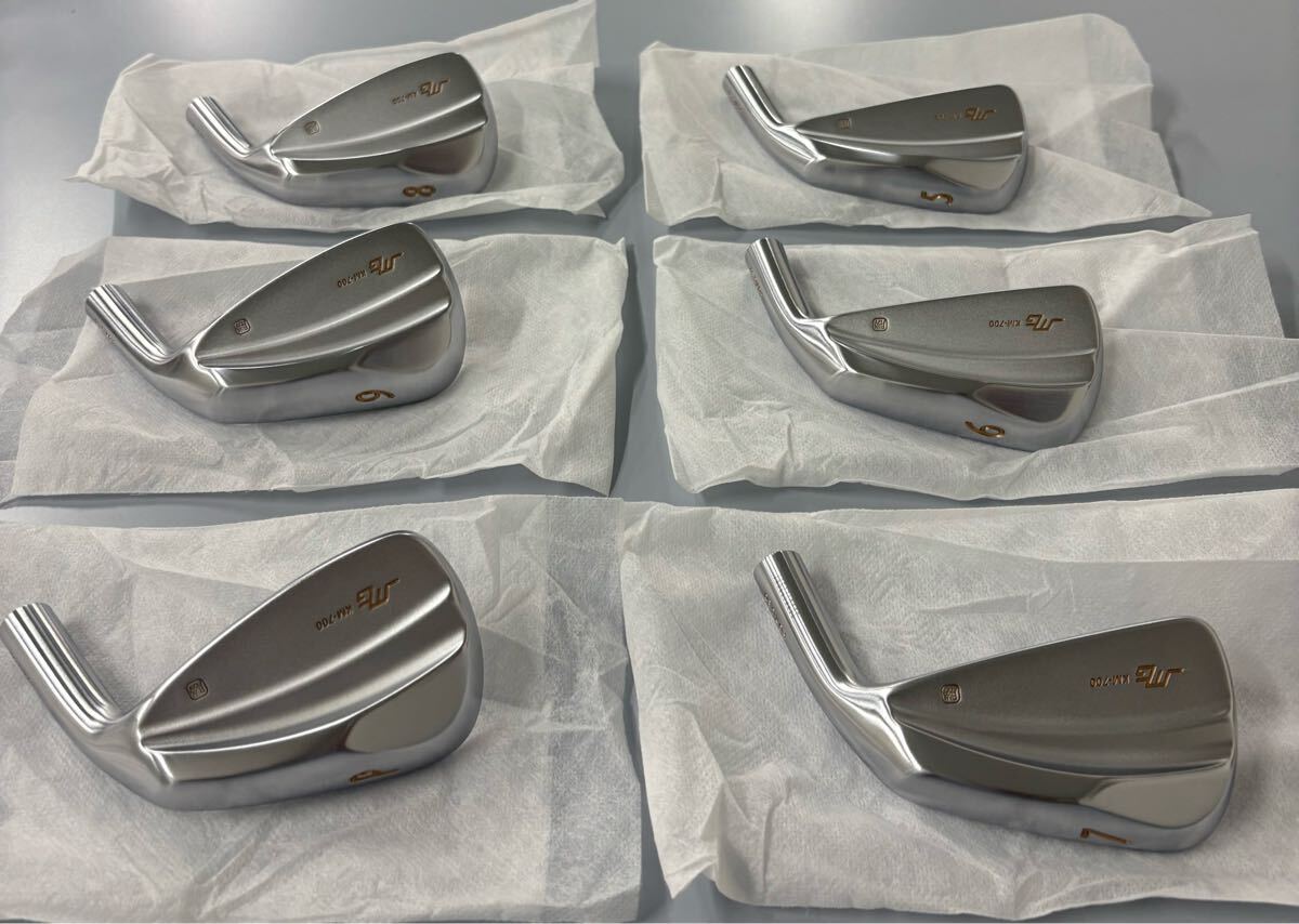 新品未使用品 三浦技研 MIURA KM-700アイアン 5〜PW ヘッドのみ