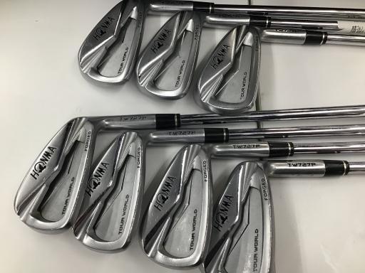 ホンマゴルフ ツアーワールド ホンマ HONMA アイアンセット TOUR WORLD TW727P FORGED 8S フレックスその他 中古 Dランク