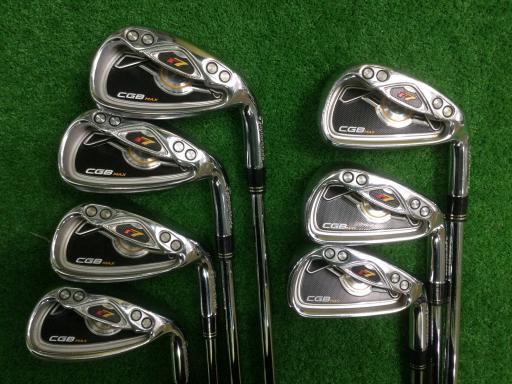テーラーメイド Taylormade アイアンセット CGB MAX(2008) r7 CGB MAX(2008) 8S フレックスS 中古 Cランク
