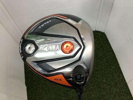 ホンマゴルフ ホンマ ツアーワールド ドライバー TW747 455 TOUR WORLD TW747 455 10.5° フレックスS 中古 Cランク ホンマゴルフ ホンマ ツアーワールド ドライバー TW747 460 TOUR WORLD