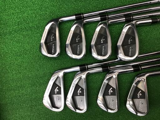 キャロウェイ Callaway レガシー ブラック アイアンセット LEGACY BLACK 8S フレックスUNI 中古 Cランク