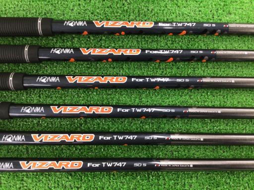 ホンマゴルフ ホンマ ツアーワールド アイアンセット TW747P TOUR WORLD TW747P 6S フレックスS 中古 Cランク
