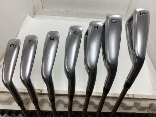 ホンマゴルフ ツアーワールド ホンマ HONMA アイアンセット TOUR WORLD TW727P FORGED 10S フレックスS 中古 Dランク