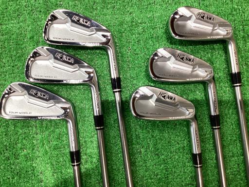 ホンマゴルフ ツアーワールド ホンマ HONMA アイアンセット TOUR WORLD TW737Vs 6S フレックスS 中古 Cランク
