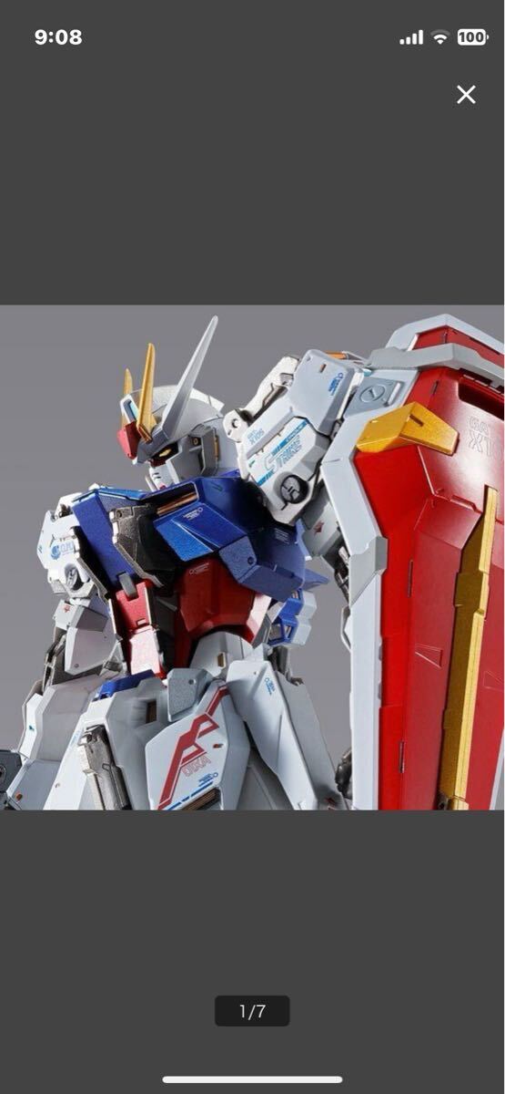 METAL BUILD ストライクガンダム -METAL BUILD 10th Ver. エールストライカー -METAL BUILD 10th Ver. セット_画像1