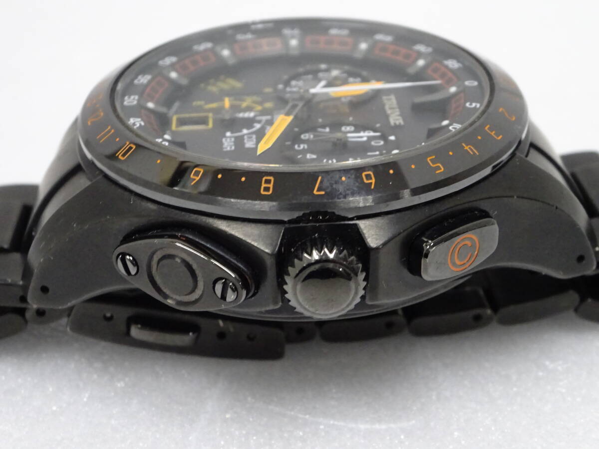 (M-371)EPSON TRUME Epson tu салон наручные часы MB73-UAA0 аналог радиоволны солнечный свет Charge рабочее состояние подтверждено б/у 